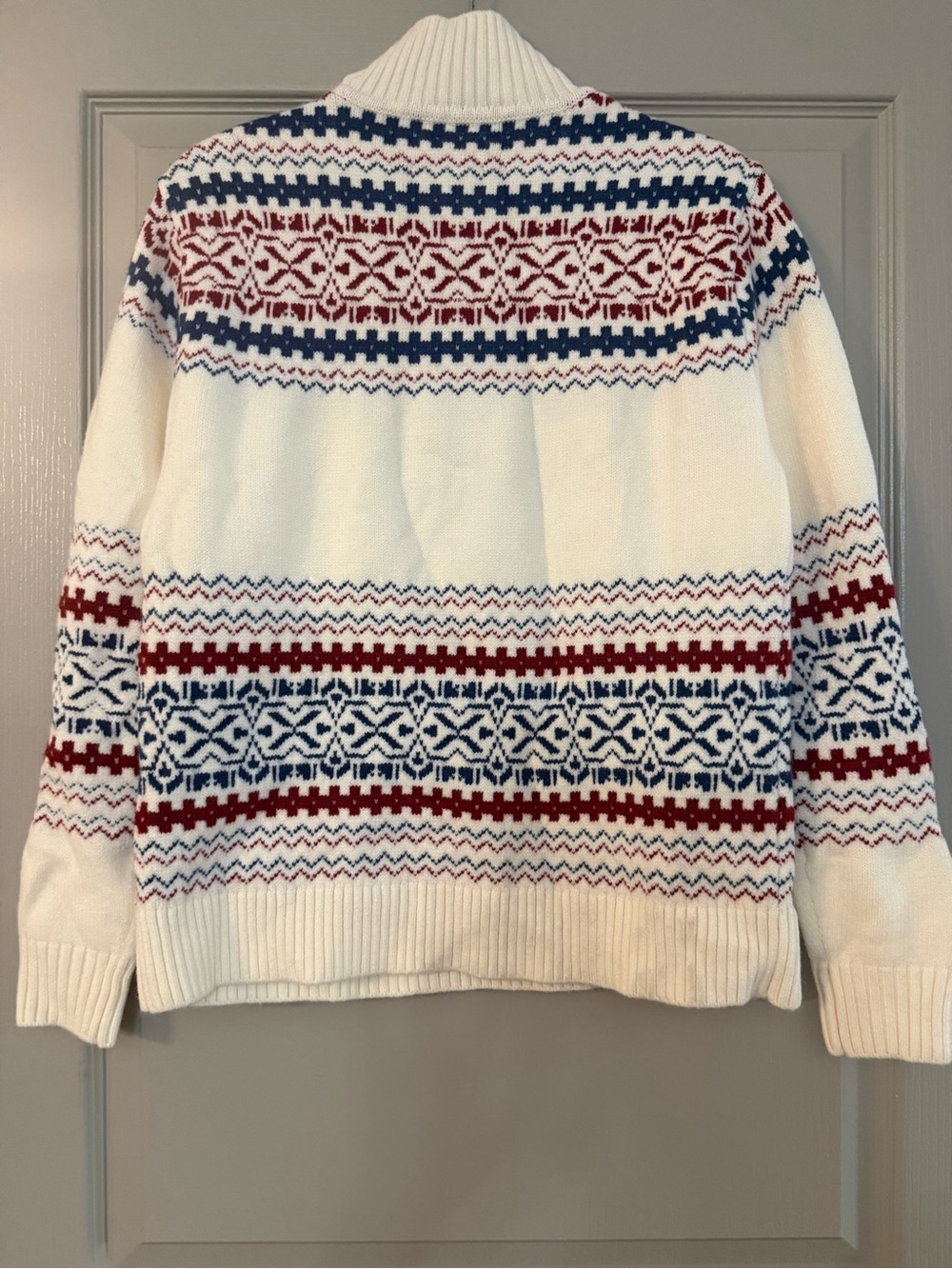 Tuckernuck Americana Flag Christie Turtleneck Sweater - Picture 7 of 10